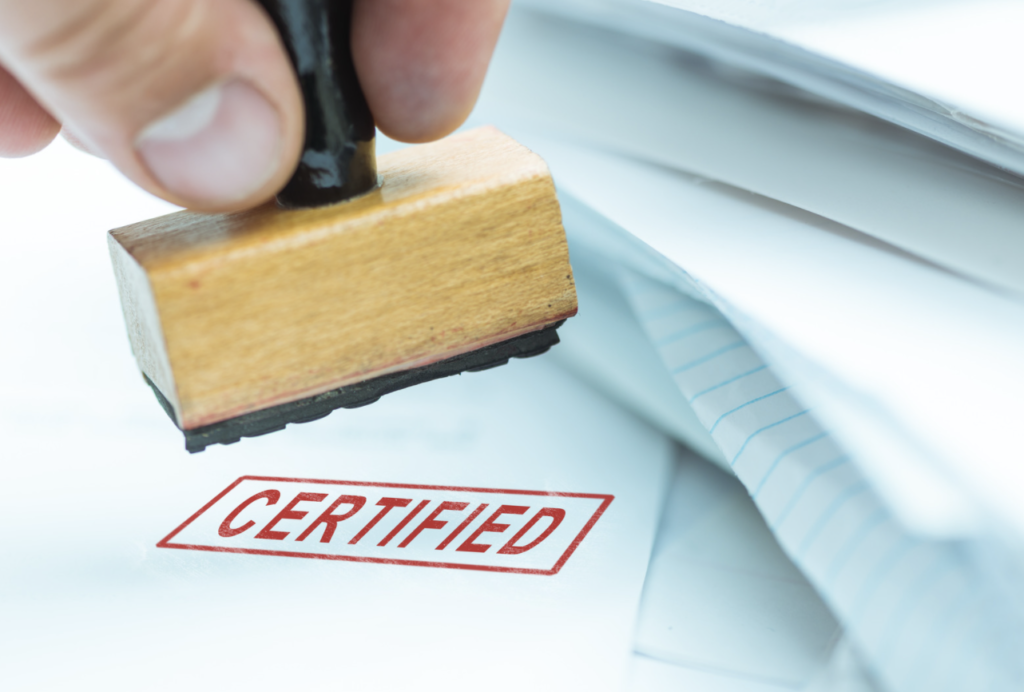 USCIS Certified Translation