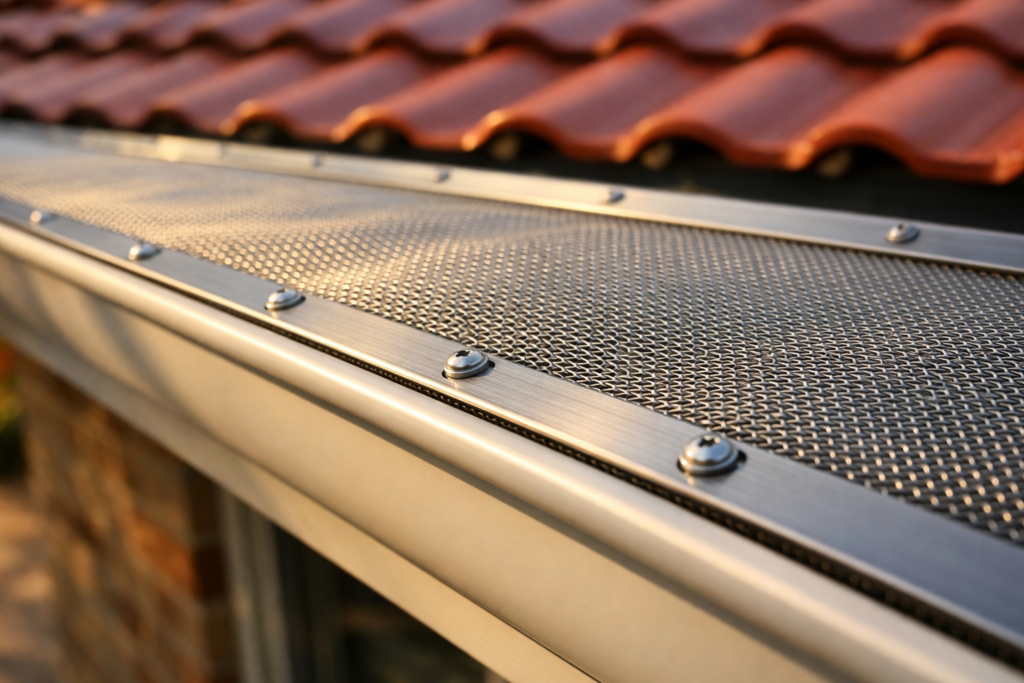 gutter guard installation