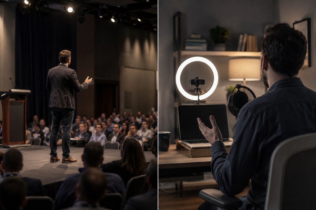 Virtual vs in Person Keynote Speakers